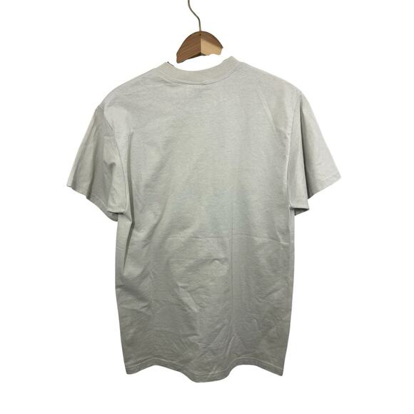 Cat T-shirt Beige Grandmacore Y2K Patchwork Medium Cat Lady Painted Tracey - Picture 6 of 6